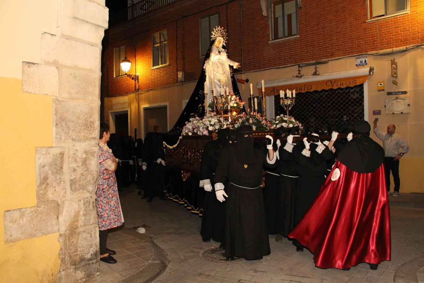 Procesión del Encuentro en Peñafiel (Valladolid)