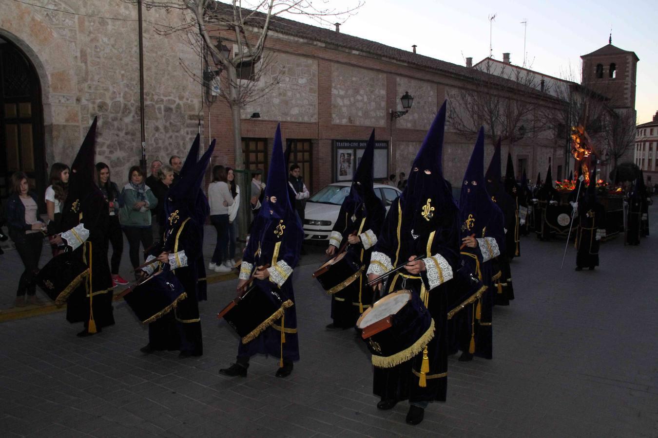 Procesión del Encuentro en Peñafiel (Valladolid)