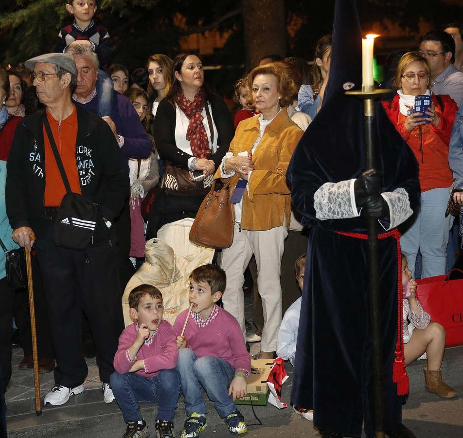 Procesión del Encuentro de la Virgen con su hijo en Valladolid