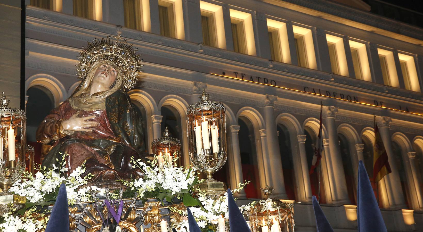 Procesión del Encuentro de la Virgen con su hijo en Valladolid