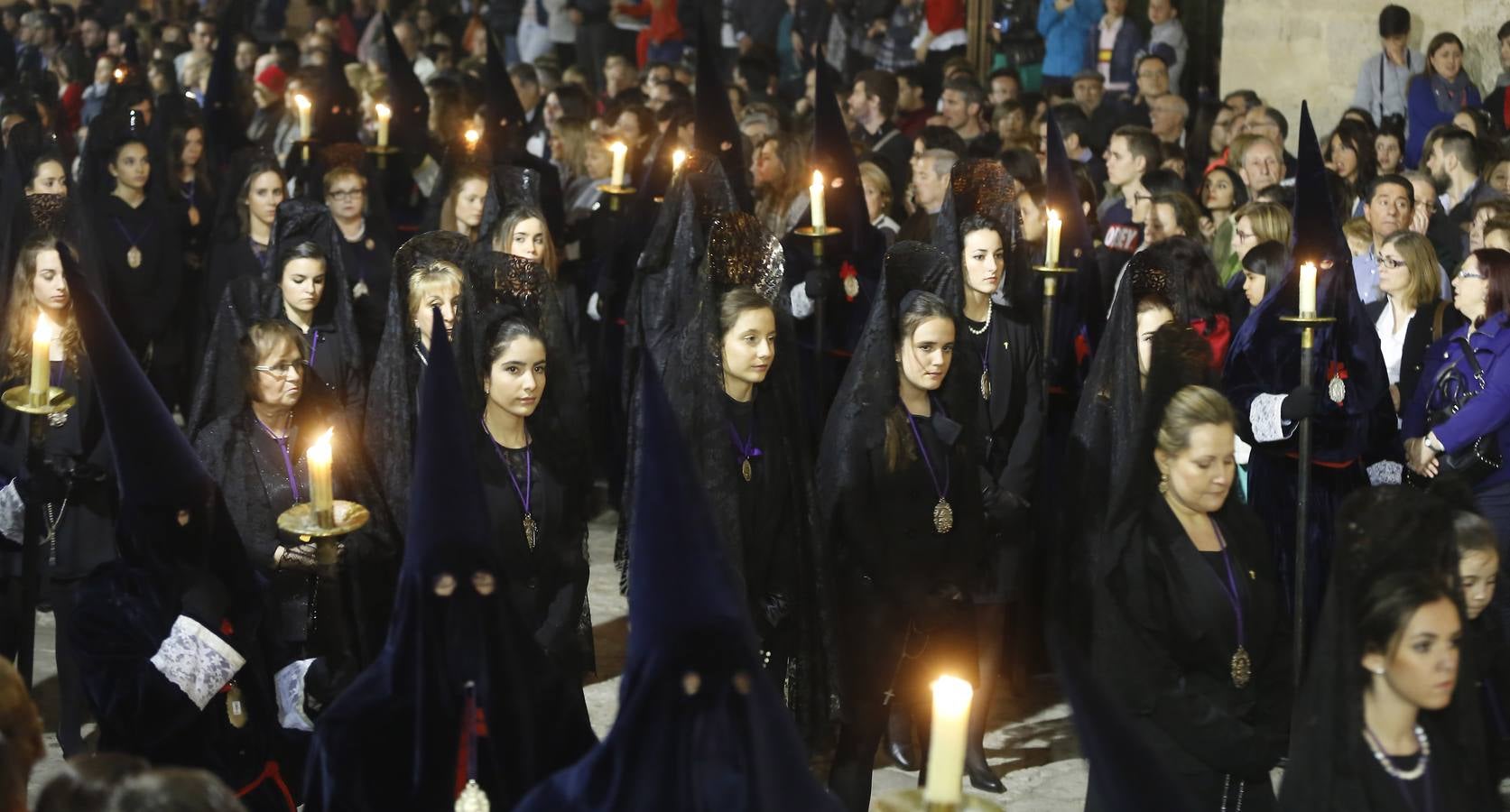 Procesión del Encuentro de la Virgen con su hijo en Valladolid