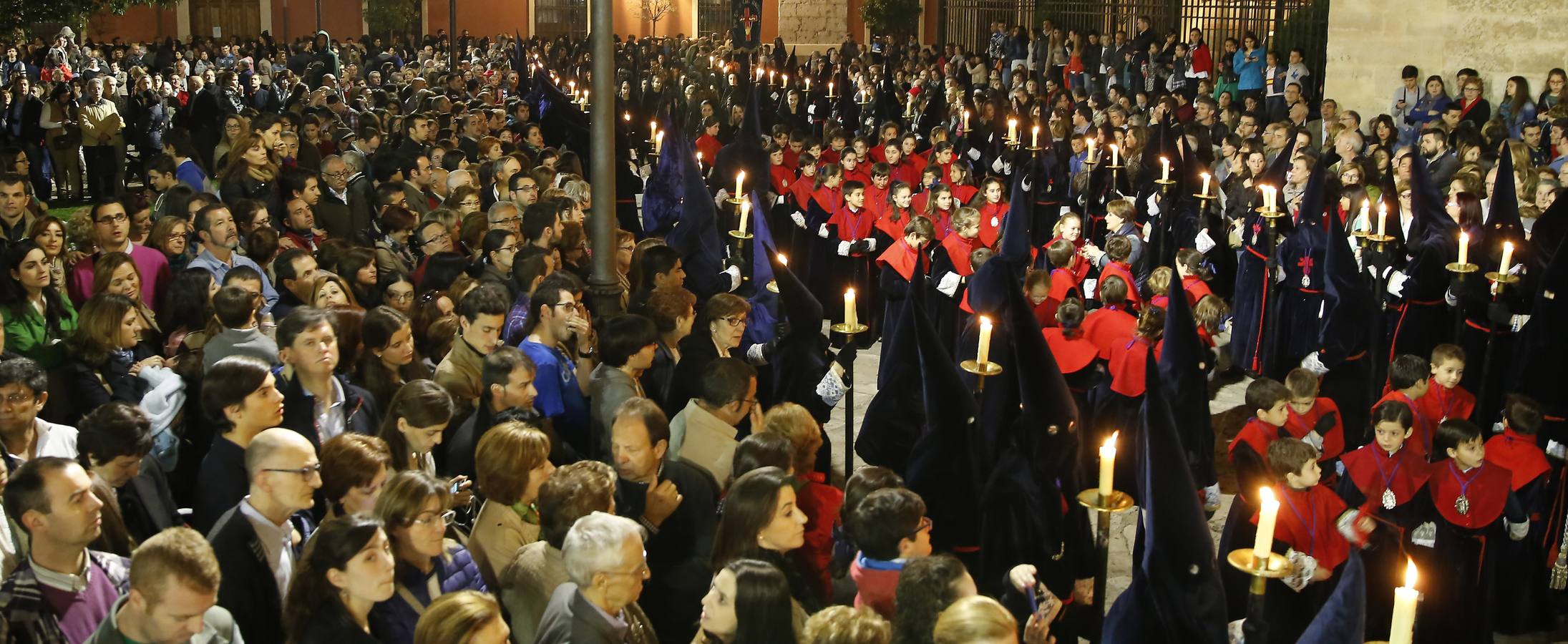 Procesión del Encuentro de la Virgen con su hijo en Valladolid