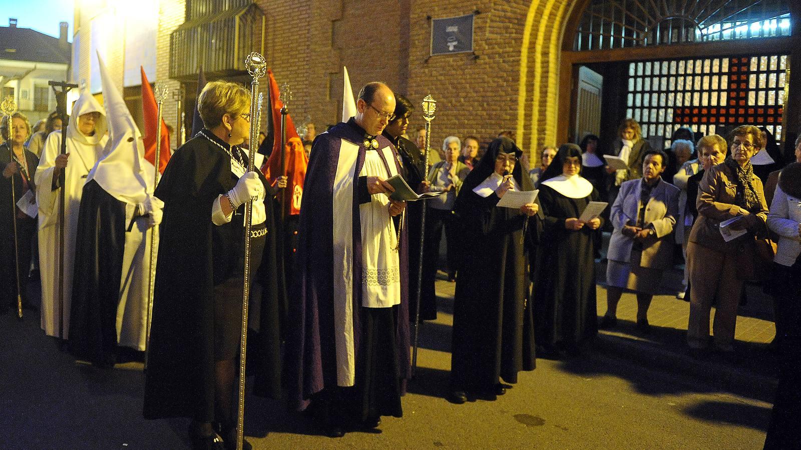 Rosario de La Soledad y Esperanza en Medina del Campo (Valladolid)