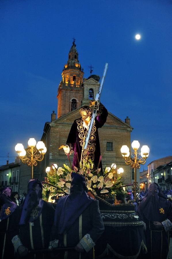 Procesión del Encuentro en Nava del Rey (Valladolid)