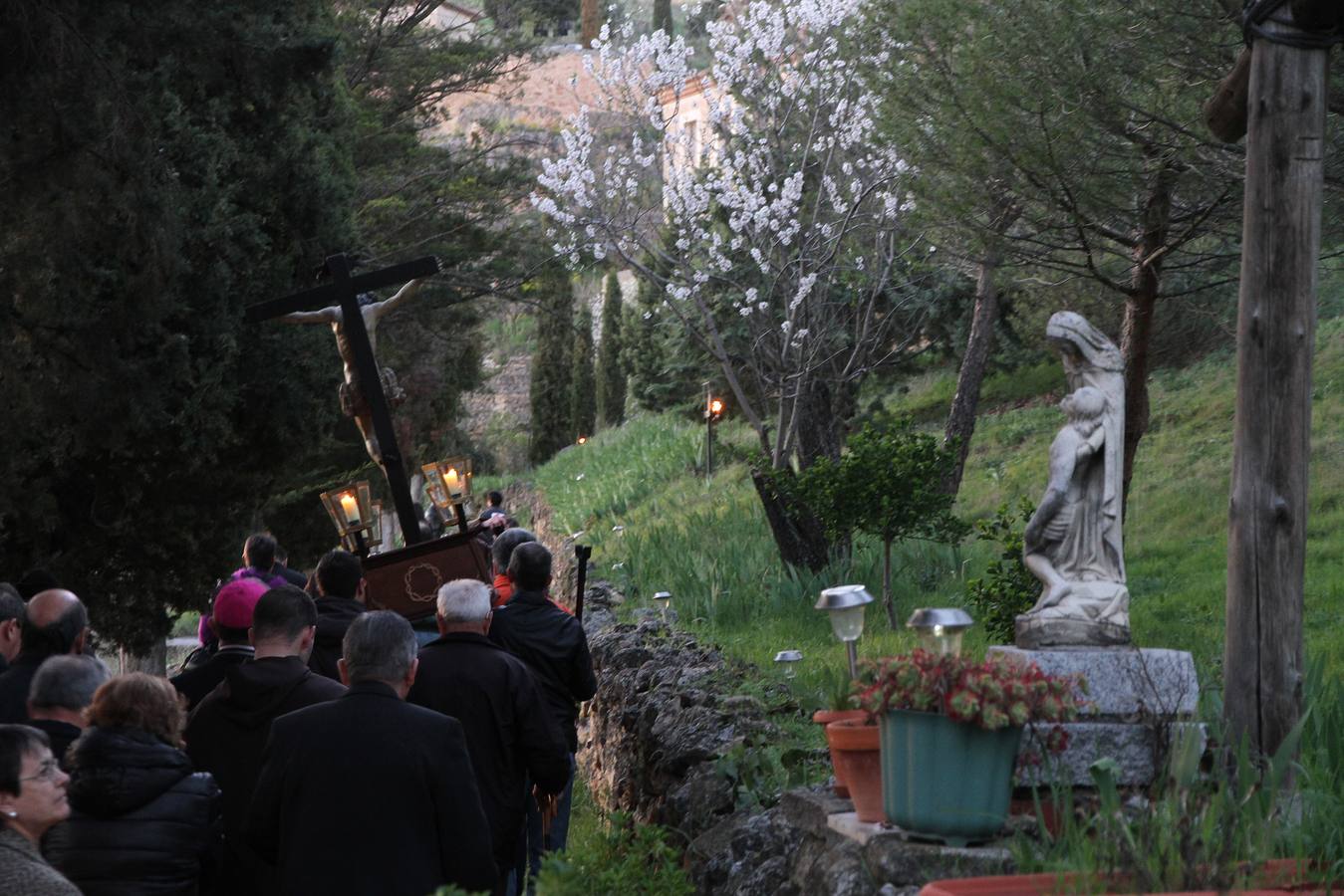 Vía Crucis de la Huerta de los Carmelitas en Segovia