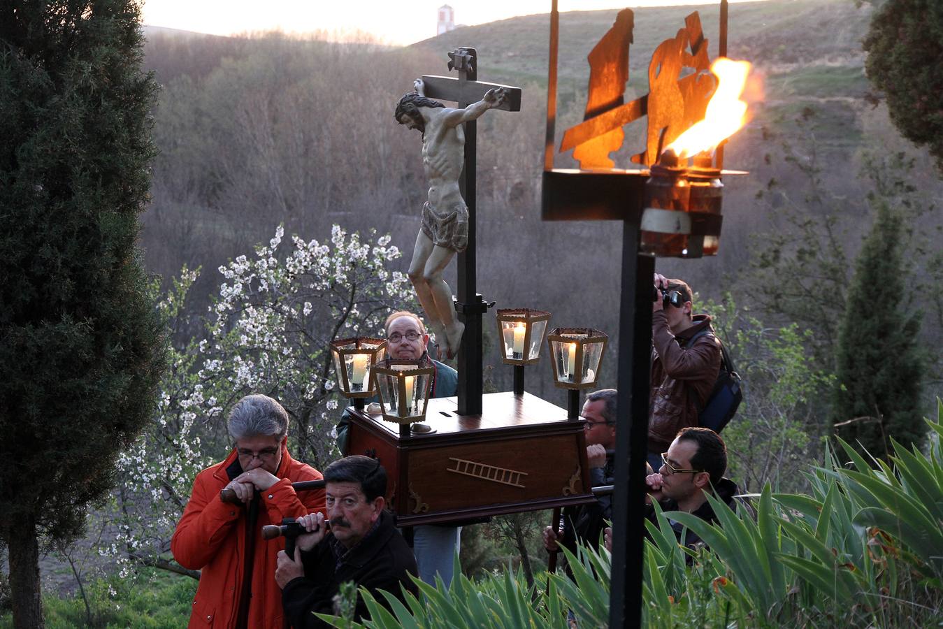 Vía Crucis de la Huerta de los Carmelitas en Segovia