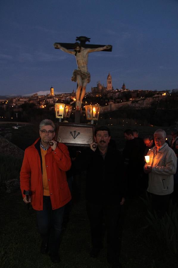 Vía Crucis de la Huerta de los Carmelitas en Segovia