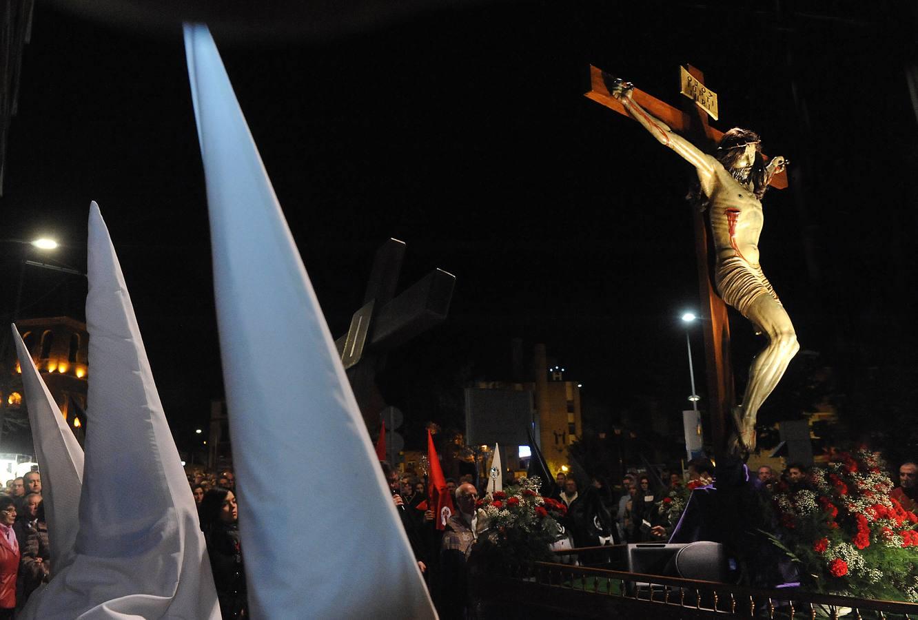 Vía Crucis nocturno en Medina del Campo (Valladolid)