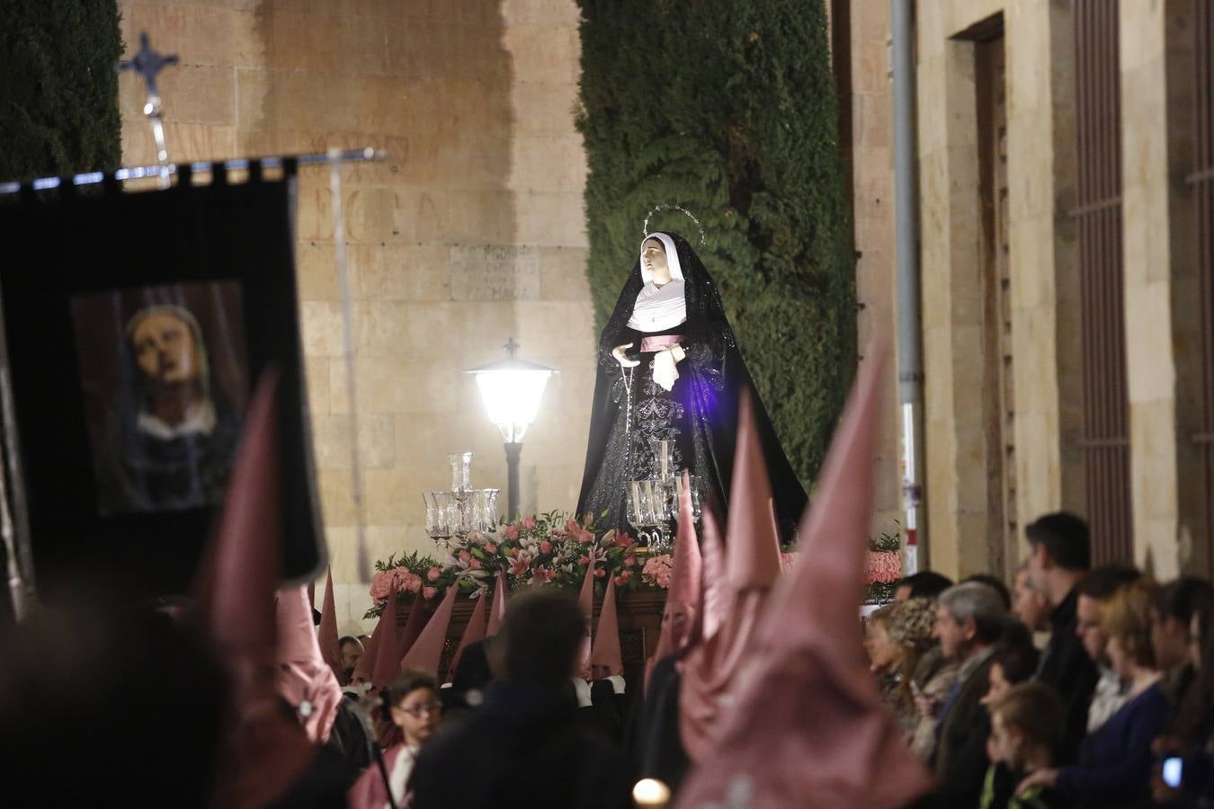 Procesión de Nuestro Padre Jesús Flagelado y Nuestra Señora de las Lágrimas en Salamanca