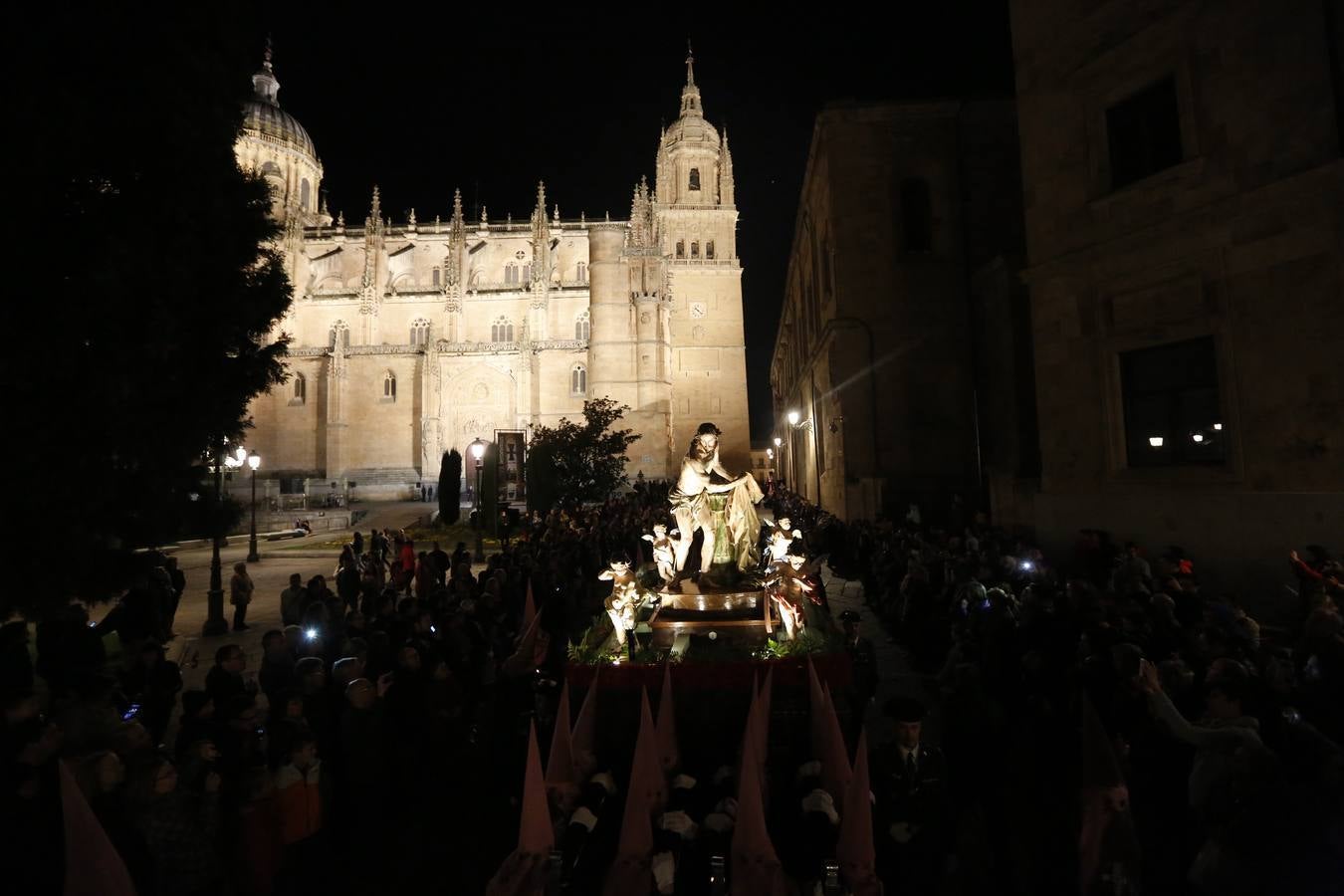 Procesión de Nuestro Padre Jesús Flagelado y Nuestra Señora de las Lágrimas en Salamanca