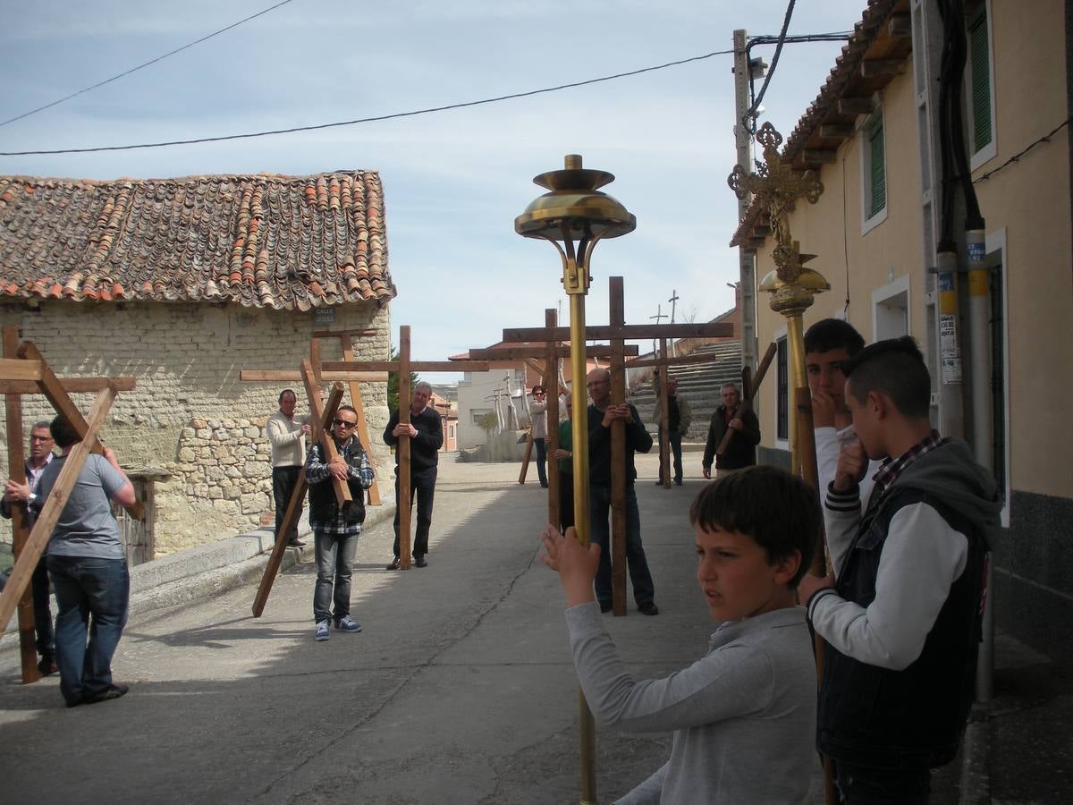 Vía Crucis en Castrodeza (Valladolid)