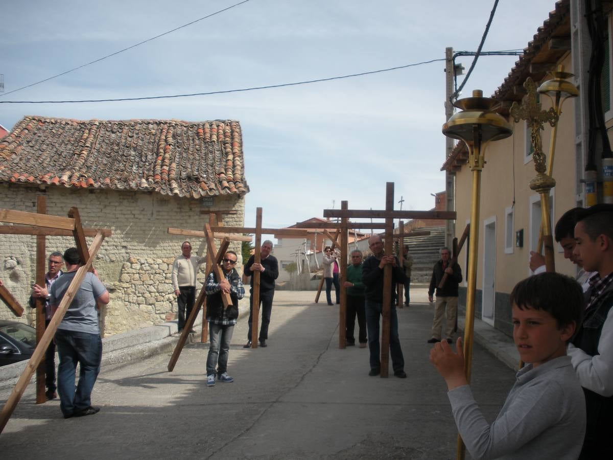 Vía Crucis en Castrodeza (Valladolid)