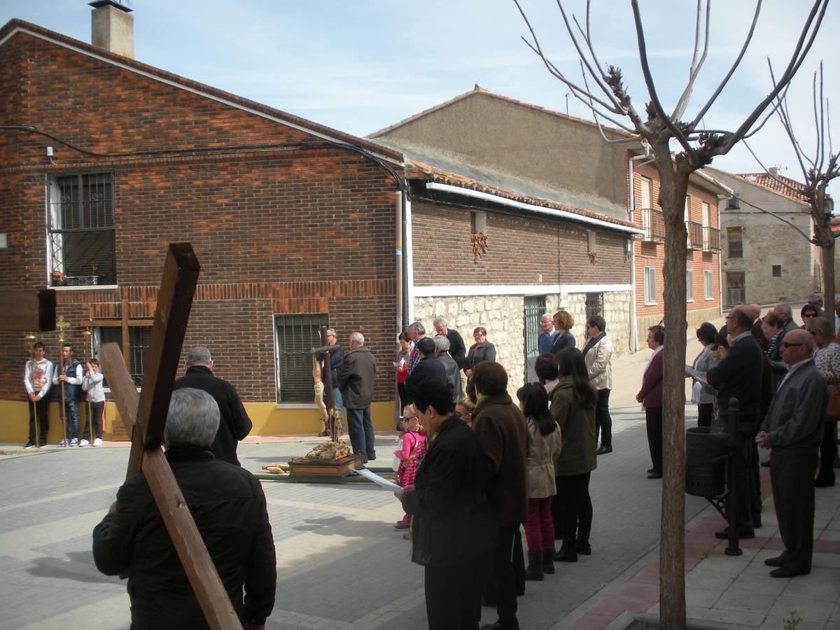 Vía Crucis en Castrodeza (Valladolid)