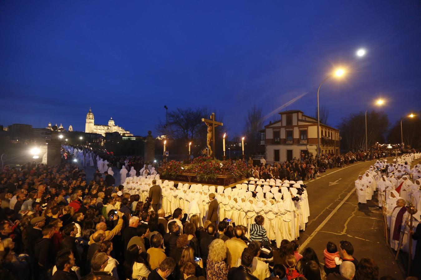 Procesión del Santísimo Cristo del Amor y de la Paz en Salamanca