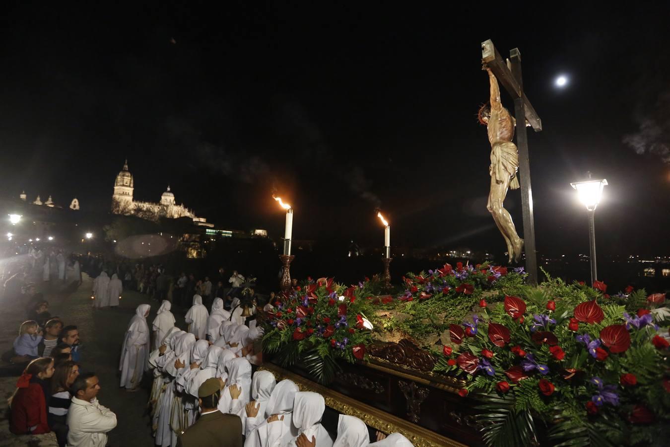 Procesión del Santísimo Cristo del Amor y de la Paz en Salamanca