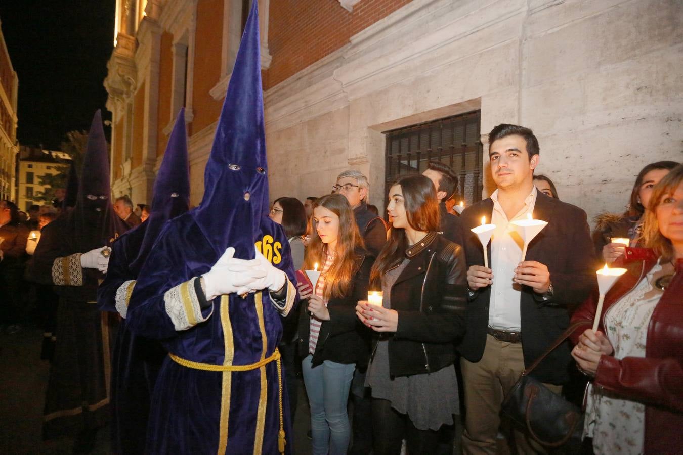 Procesión de la Peregrinación del Silencio en Valladolid