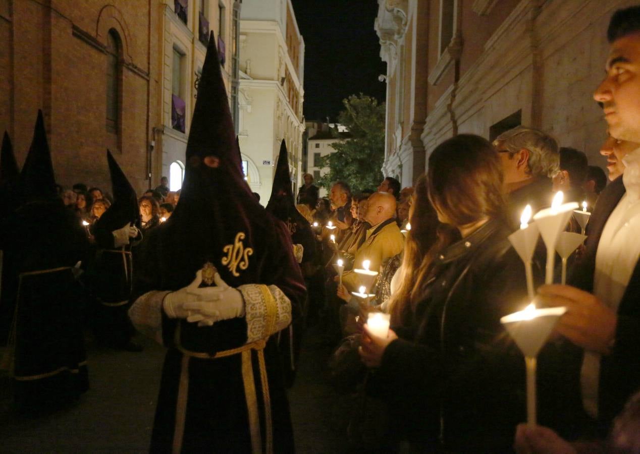 Procesión de la Peregrinación del Silencio en Valladolid