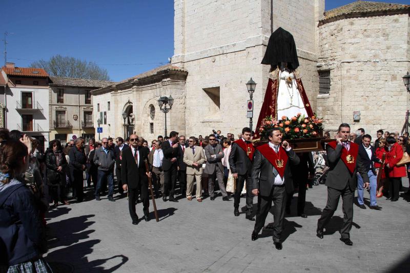 La bajada del Ángel en Peñafiel