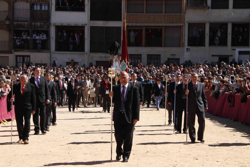 La bajada del Ángel en Peñafiel