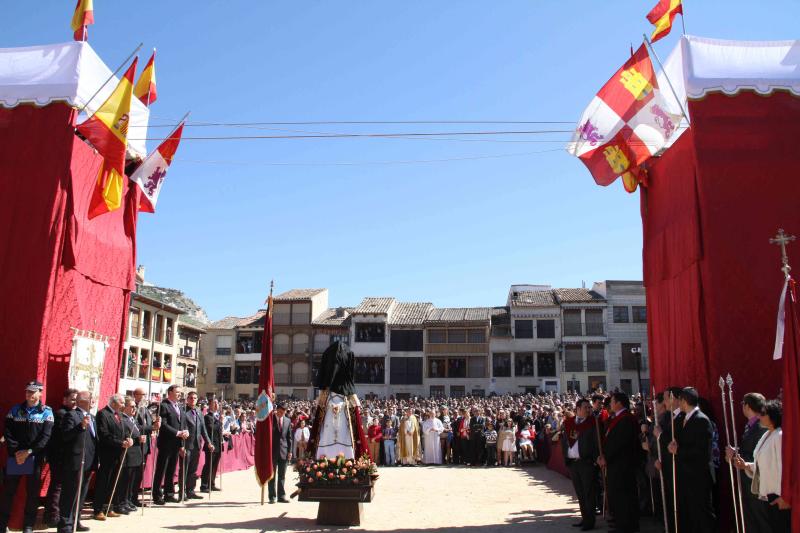 La bajada del Ángel en Peñafiel