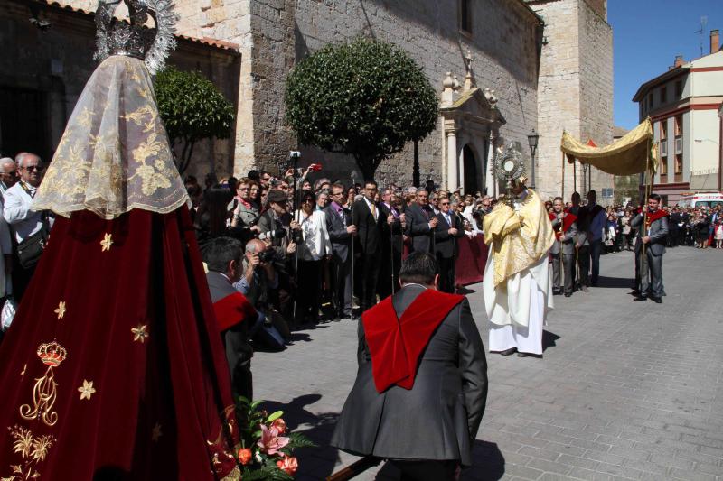 La bajada del Ángel en Peñafiel