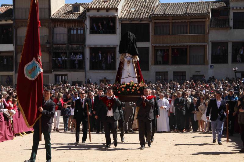 La bajada del Ángel en Peñafiel