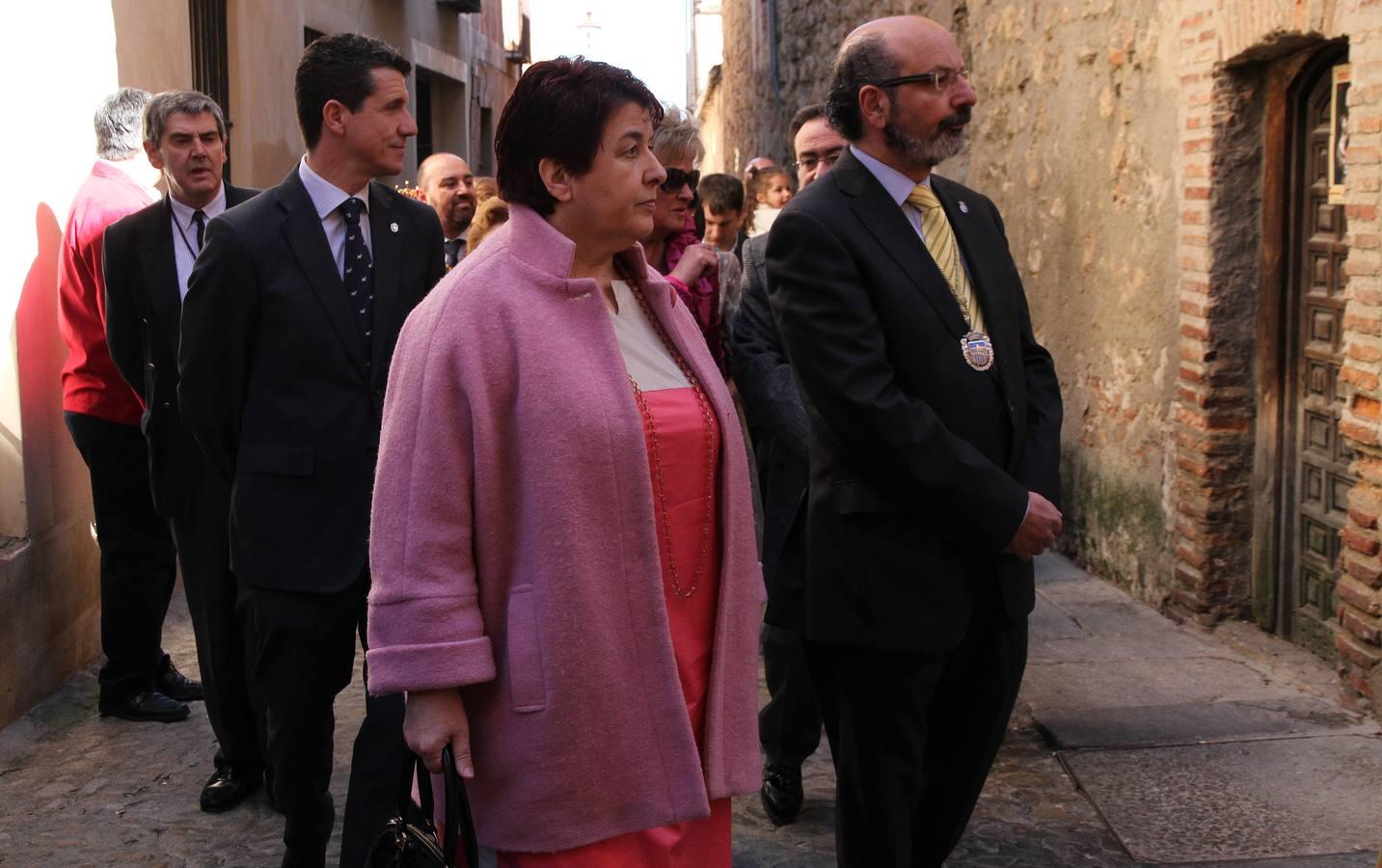 Procesión del encuentro en Segovia