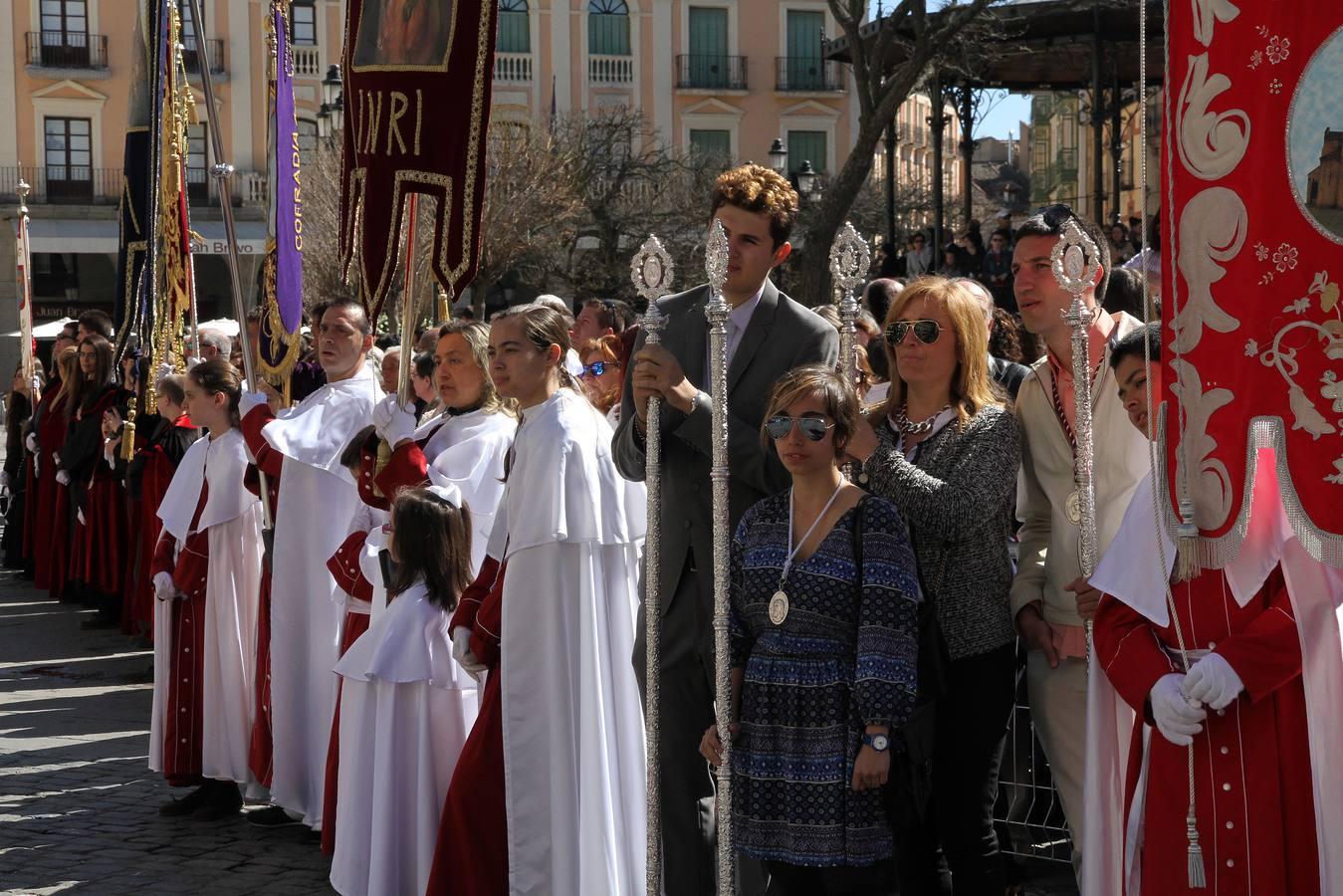 Procesión del encuentro en Segovia