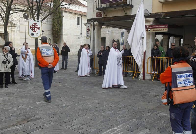 Procesión del Rompimiento del Velo en Palencia