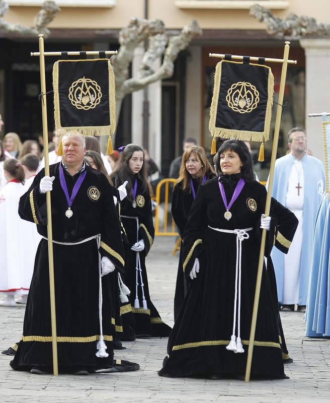 Procesión del Rompimiento del Velo en Palencia