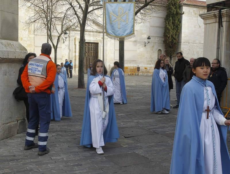 Procesión del Rompimiento del Velo en Palencia