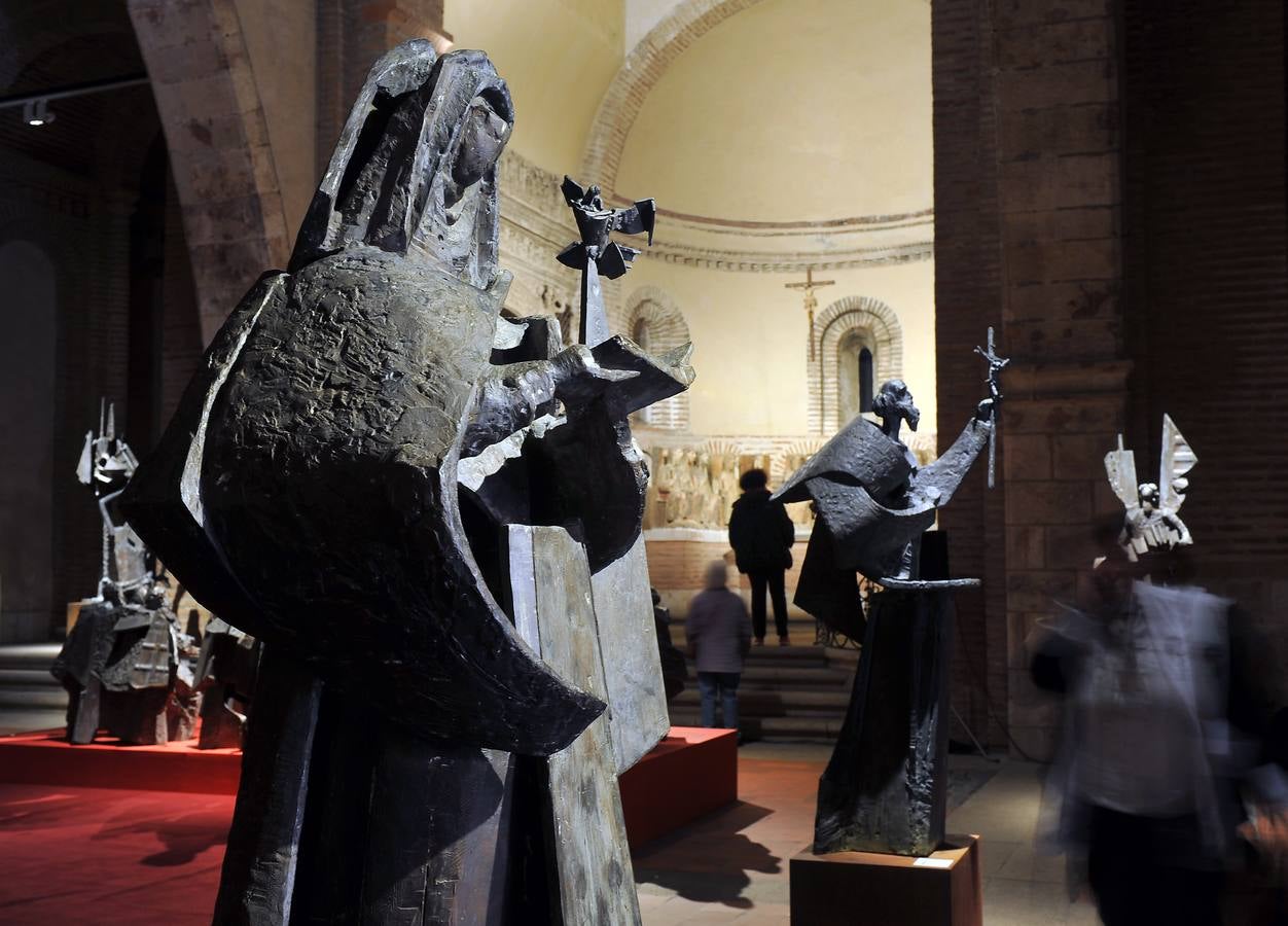 Inauguración de la exposición de Venancio Blanco en Alba de Tormes (Salamanca)