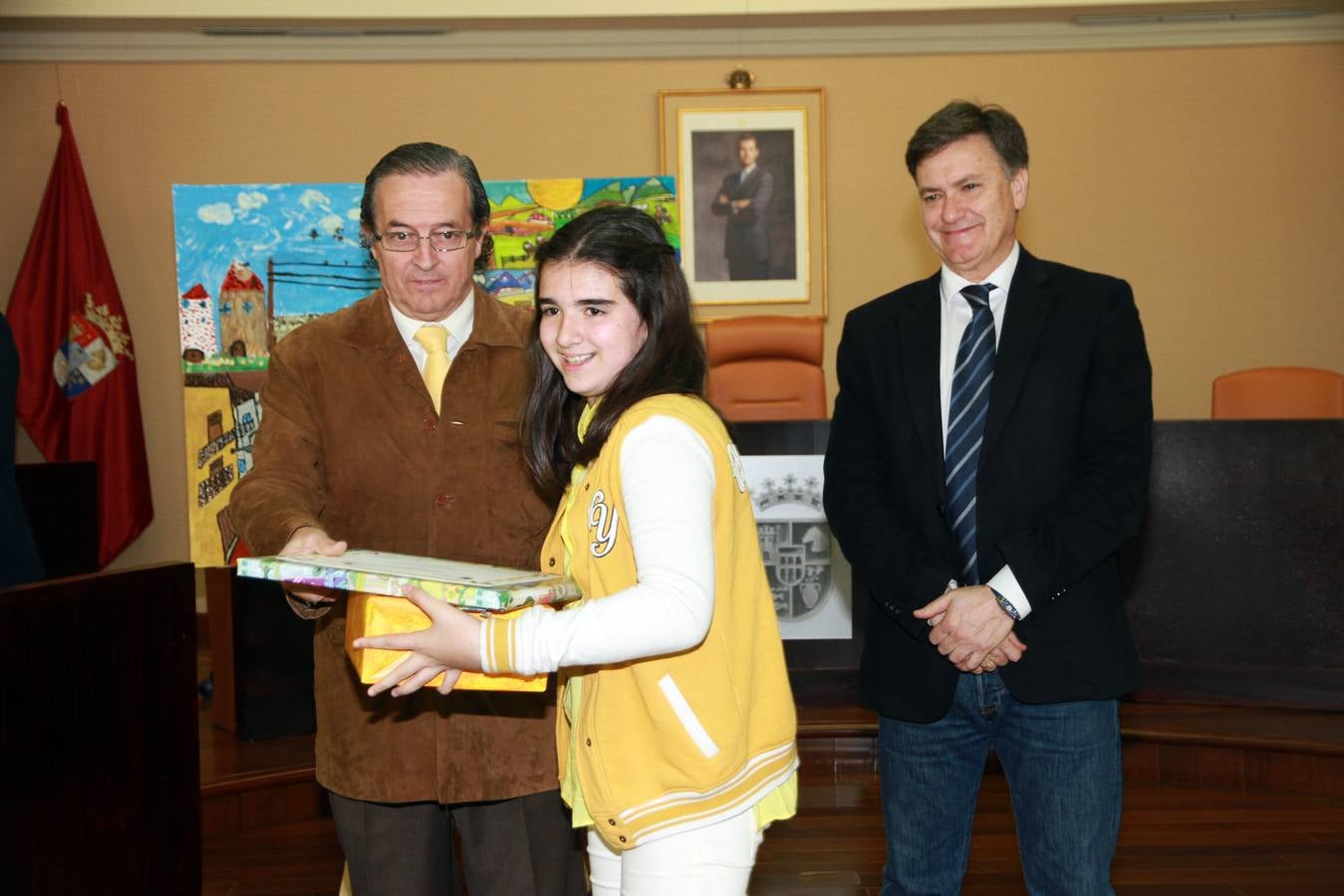 Entrega de los premios del concurso de dibujo y narrativa de la Diputación de Segovia