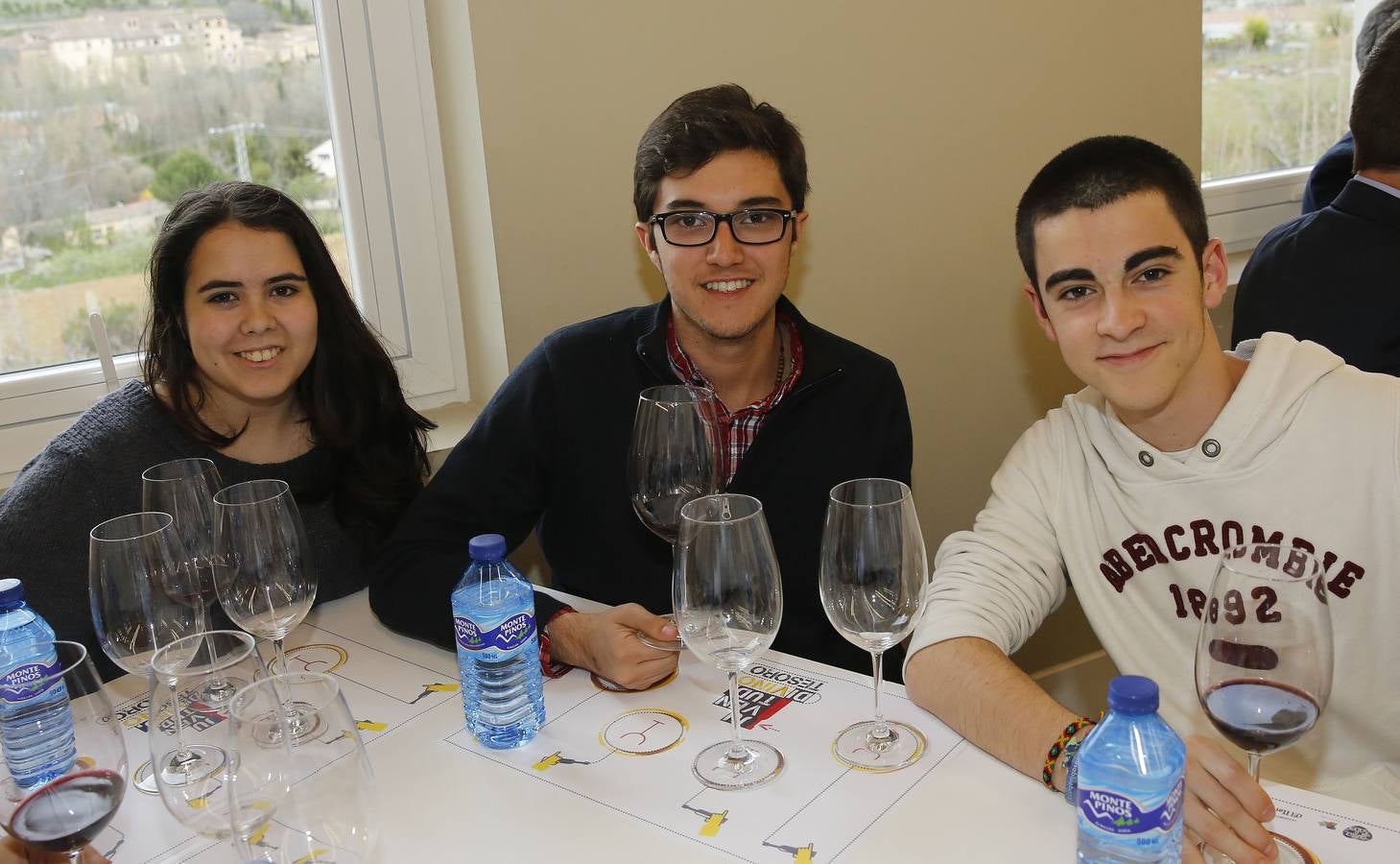 Andrea Boven, Mario José Cobo y Roberto Villameriel, del Centro Integrado de Formación Profesional (CIFP) Felipe VI de Segovia.