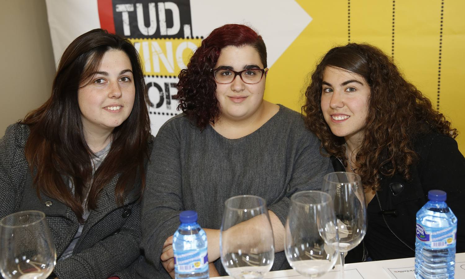 María Herrero Roquero, Blanca Gil Martín y Ana Pastor Gómez, del CIFP Felipe VI.