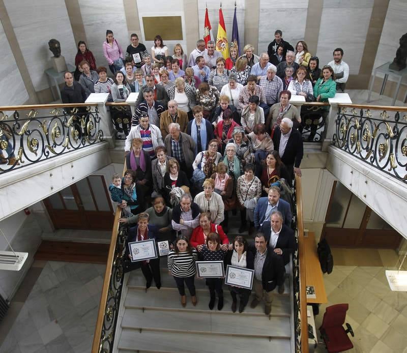 Entrega de los premios del III Certamen Provincial A Huebra 2014 de la Diputación de Palencia