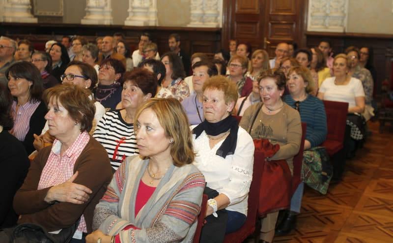 Entrega de los premios del III Certamen Provincial A Huebra 2014 de la Diputación de Palencia