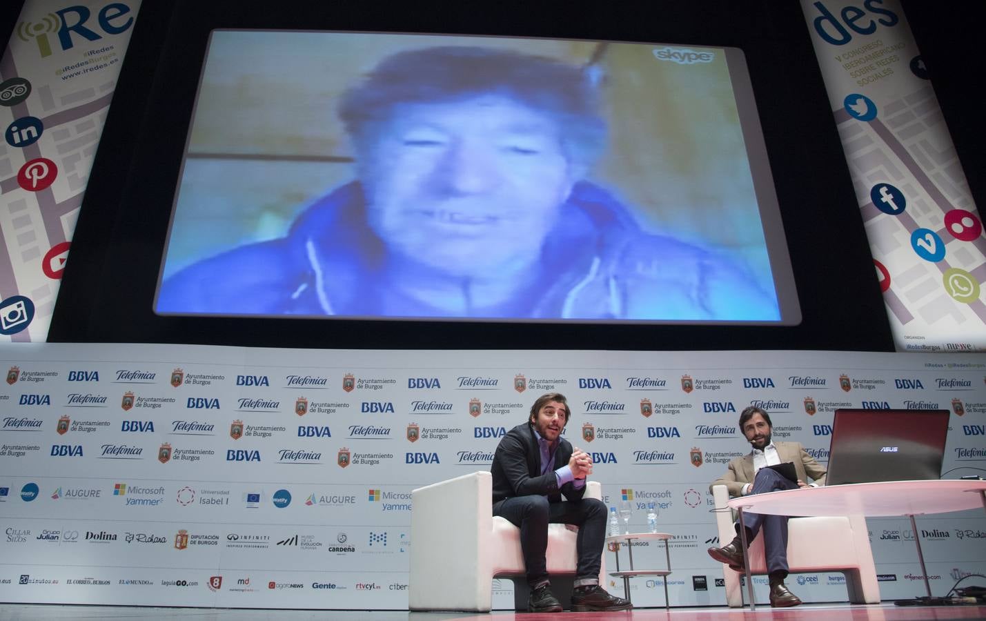 Primera jornada del V Congreso Iberoamericano sobre Redes Sociales IRedes que se celebra en Burgos