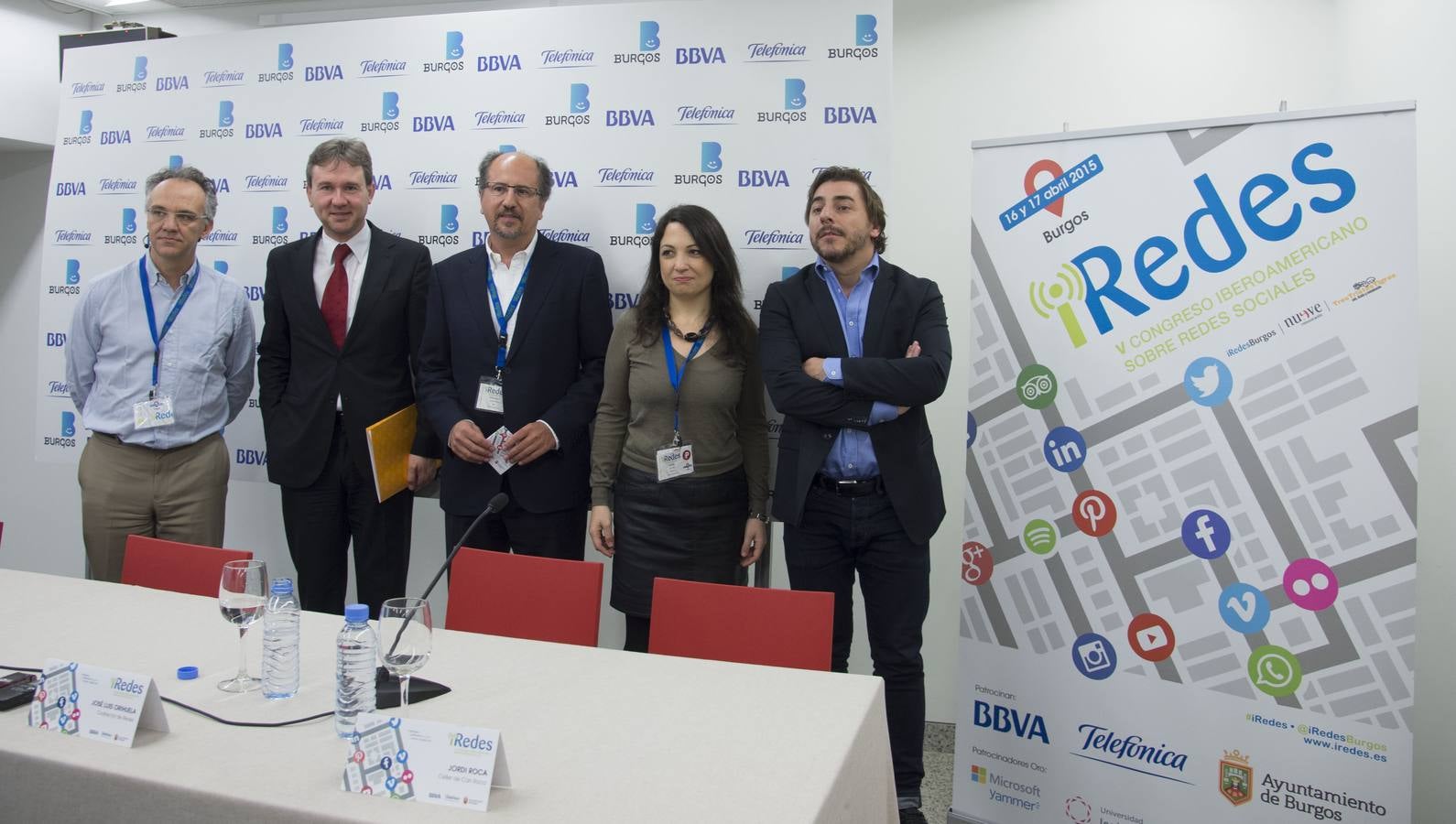 Primera jornada del V Congreso Iberoamericano sobre Redes Sociales IRedes que se celebra en Burgos