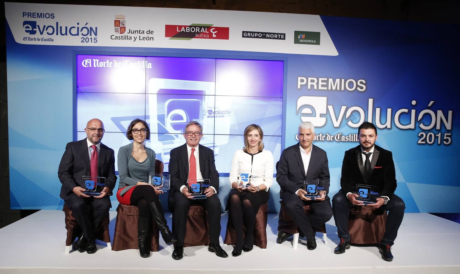 El Norte de Castilla entrega los Premios e-volución 2015 a las mejores ideas e iniciativas de la Red (1/4)