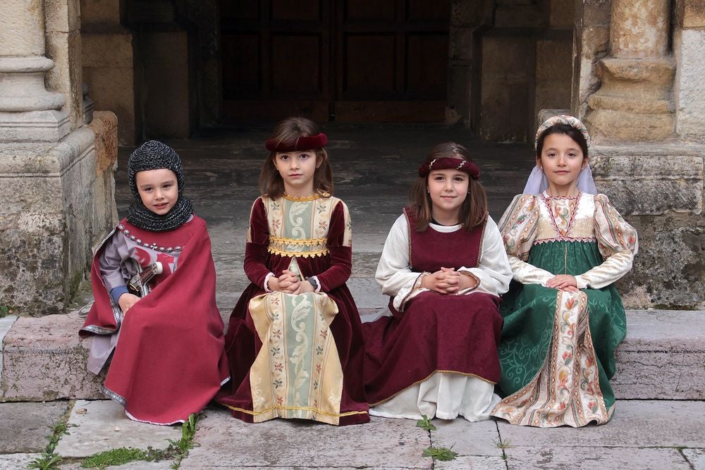 Recreación de vestuario medieval en León