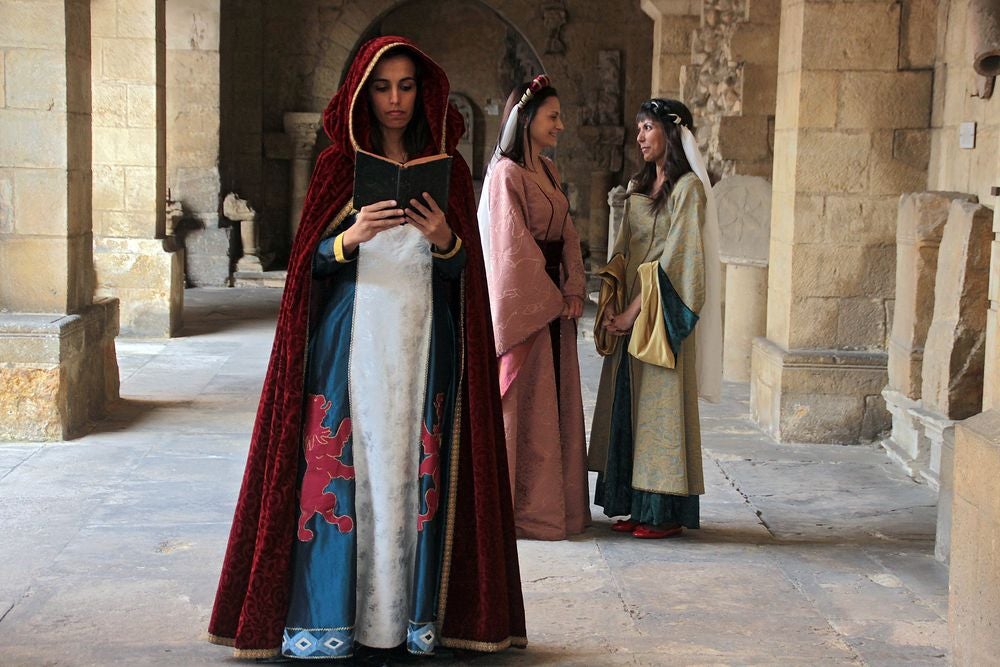 Recreación de vestuario medieval en León