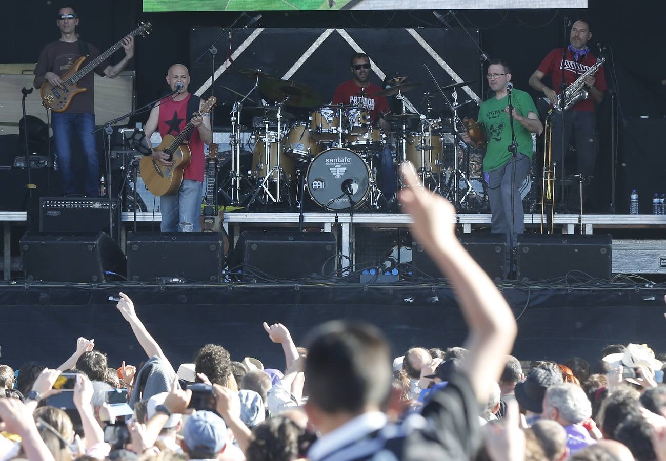 Concierto de Celtas Cortos en la celebración del Día de la comunidad