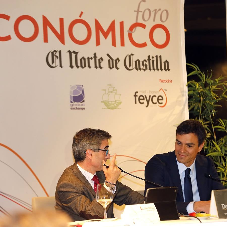 Pedro Sánchez, en el Foro Económico de El Norte de Castilla en Salamanca