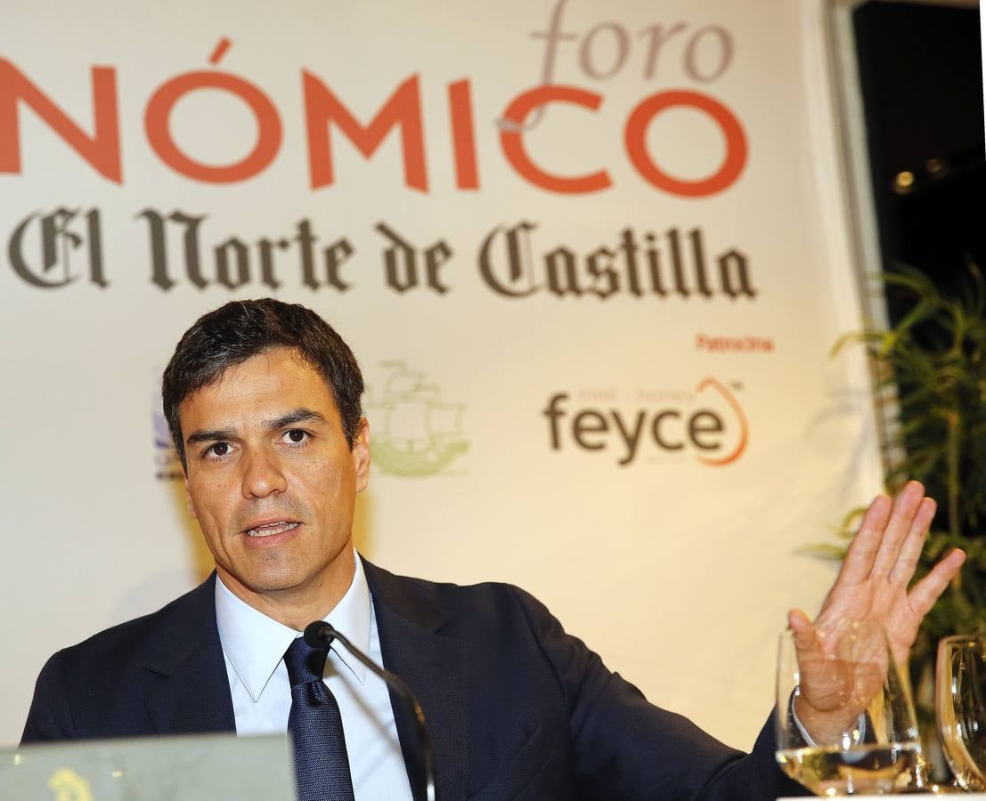 Pedro Sánchez, en el Foro Económico de El Norte de Castilla en Salamanca