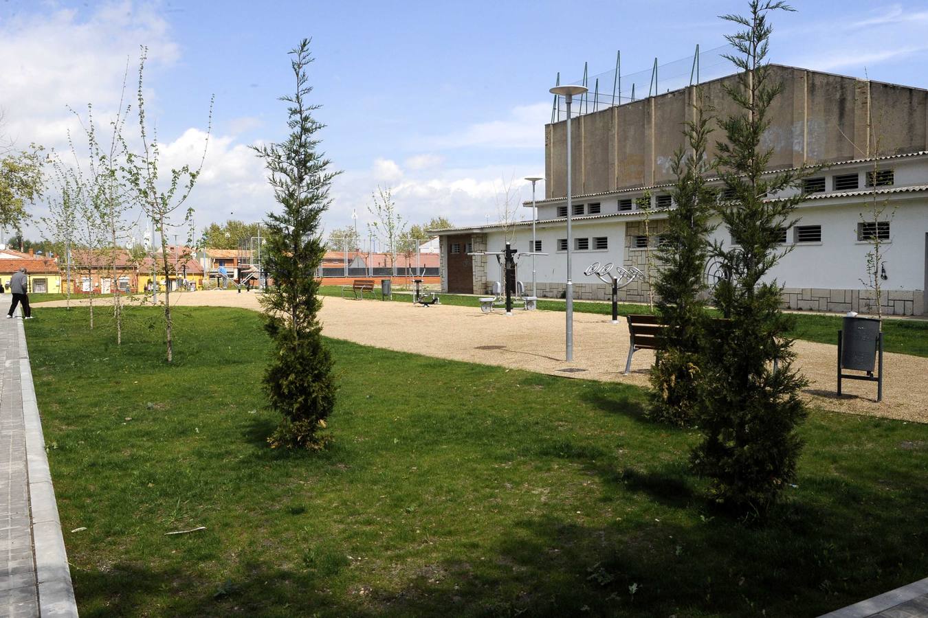 Nuevo parque biosaludable de Barrio España (Valladolid)