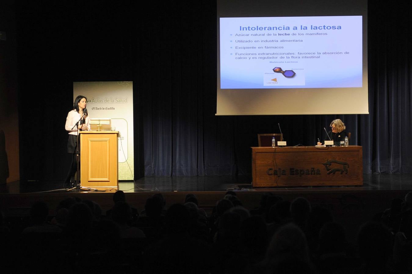 La doctora Alicia Alonso en las Aulas de la Salud de El Norte de Castilla