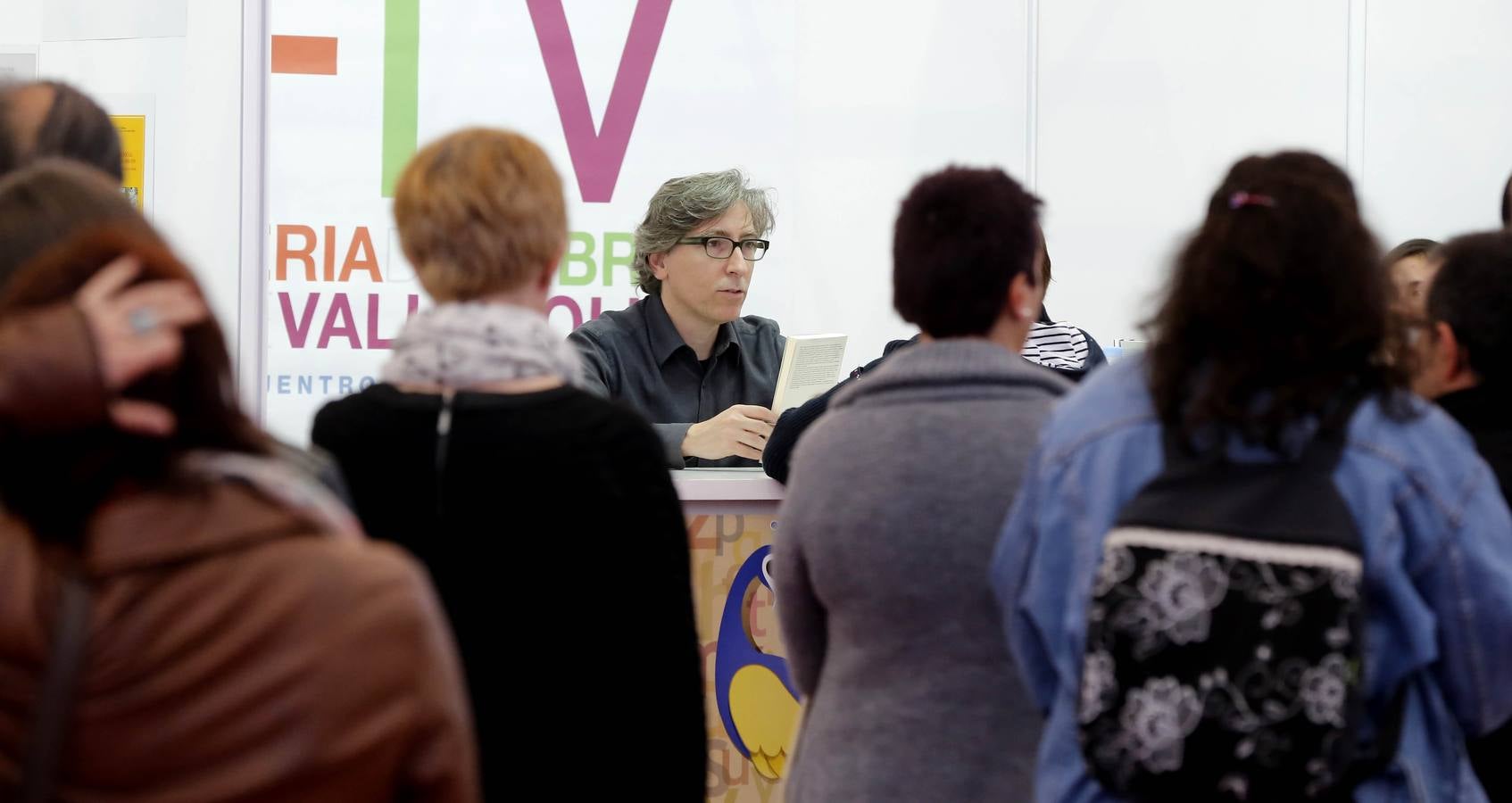 David Trueba en la Feria del Libro de Valladolid