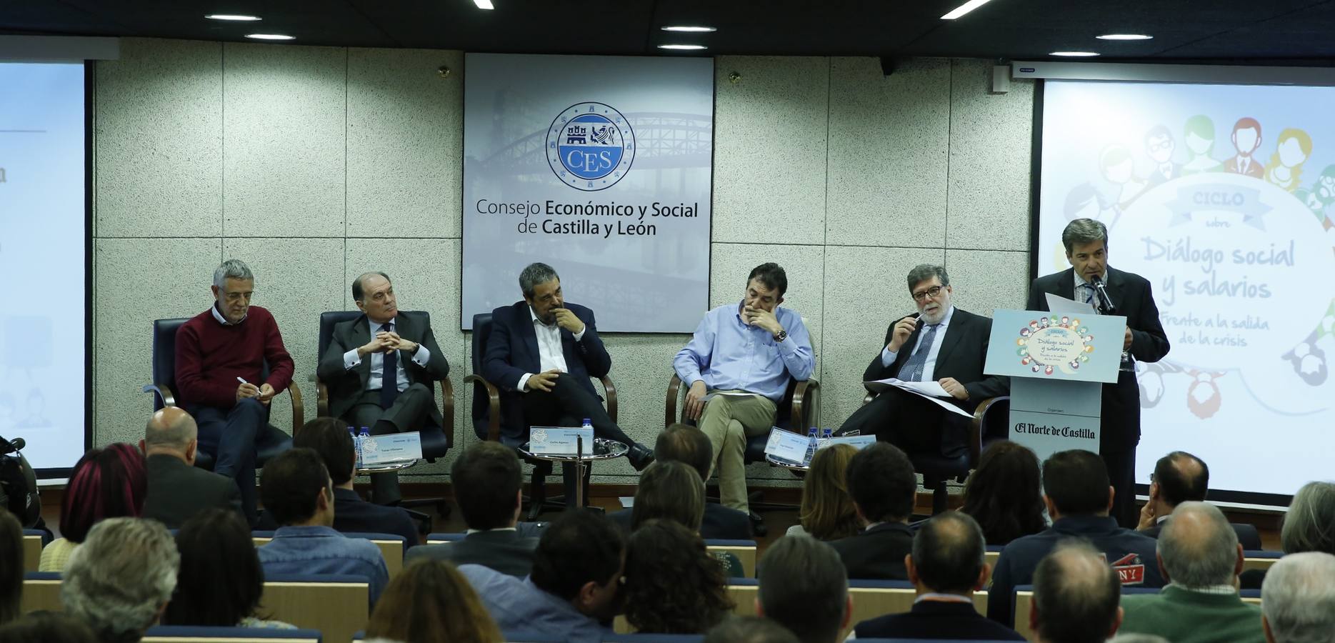 Cuarta y última sesión del ciclo &#039;Diálogo Social y salarios en la salida de la crisis&#039; celebrada en Valladolid