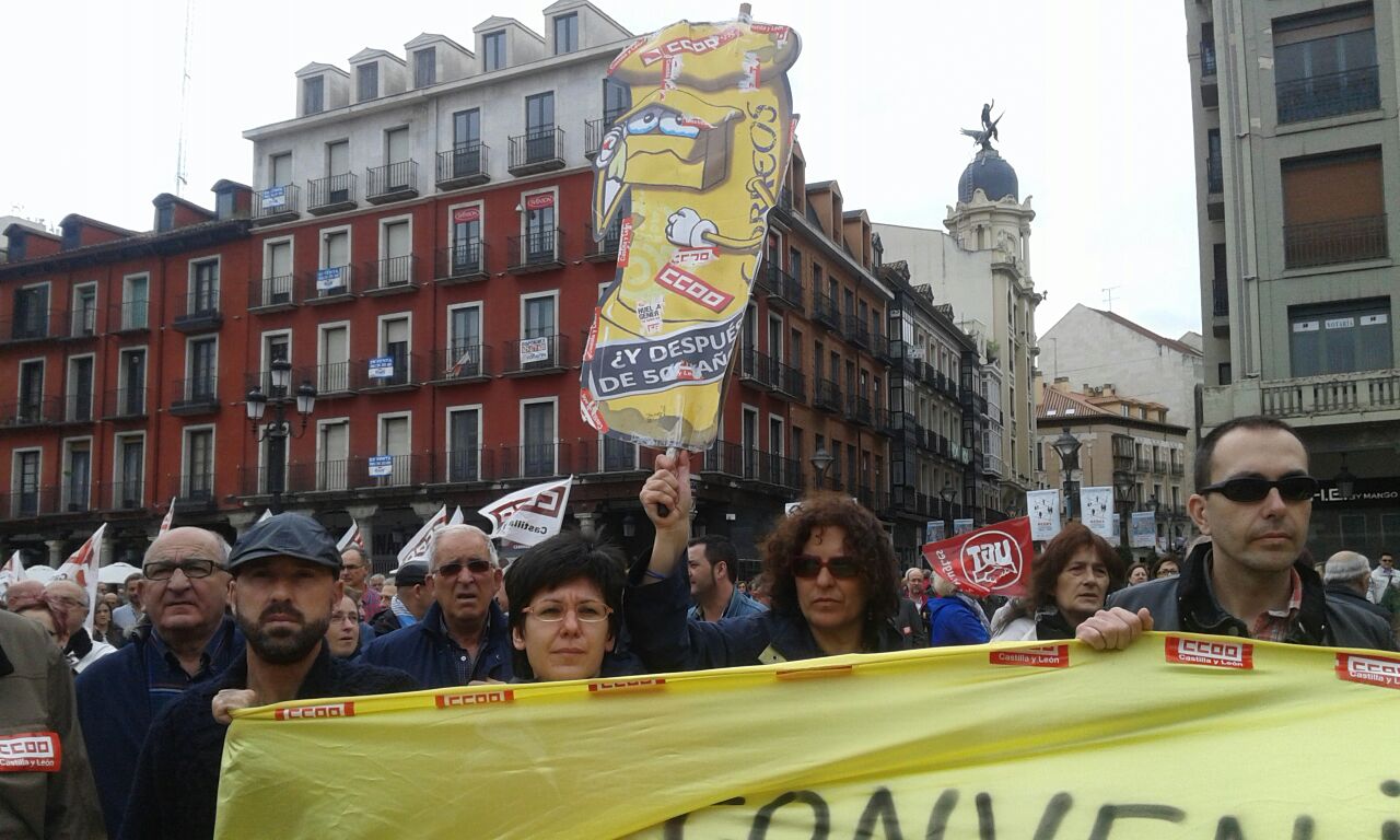 Manifestación del Primero de Mayo en Valladolid (1/2)